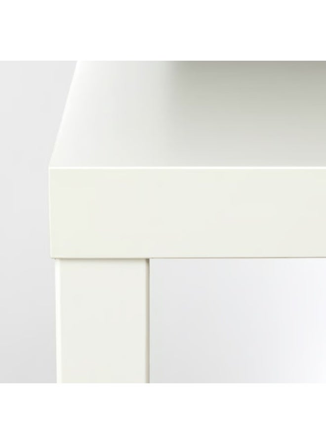 طقم طاولات متداخلة، مكون من قطعتين، أبيض - Image 5